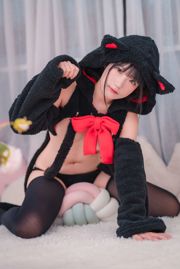 [Internet celebrity COSER photo] Anime blogger Mime Mimei - black cat～Mimi～