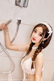 [Hideto XIUREN] No.2037 Betty Lin Zixin "ตัวเปียกที่สดใสในห้องน้ำ"
