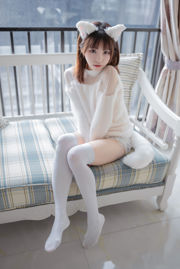 [Net Red COSER] บล็อกเกอร์อนิเมะ Kitaro_Kitaro - White Meow Girlfriend