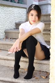 Promise Sabrina "Xiamen Travel Shooting" Underwear + School Uniform Series [美 媛 馆 MyGirl] Vol.072